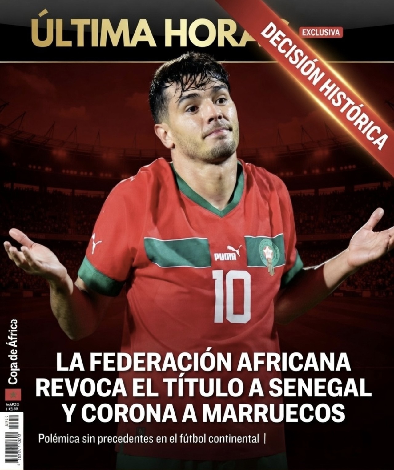 Escándalo Mundial: Marruecos es campeón de África tras la incomparecencia de Senegal en la final