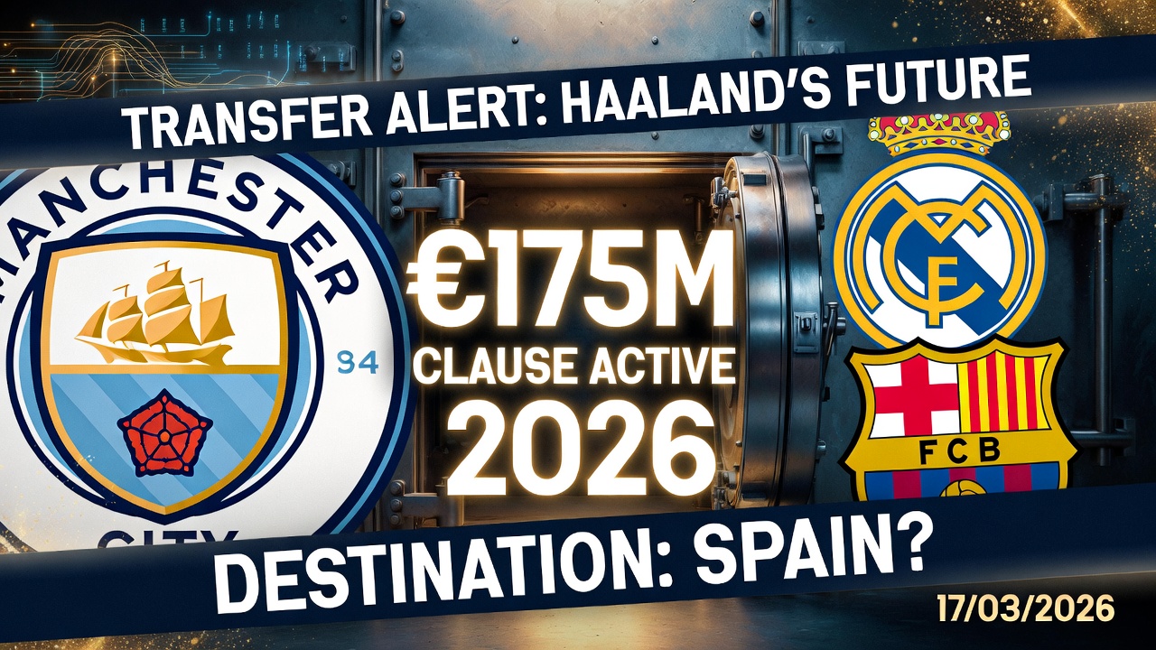 ¿Fin de ciclo en Mánchester? La cláusula de 2026 que acerca a Haaland a España
