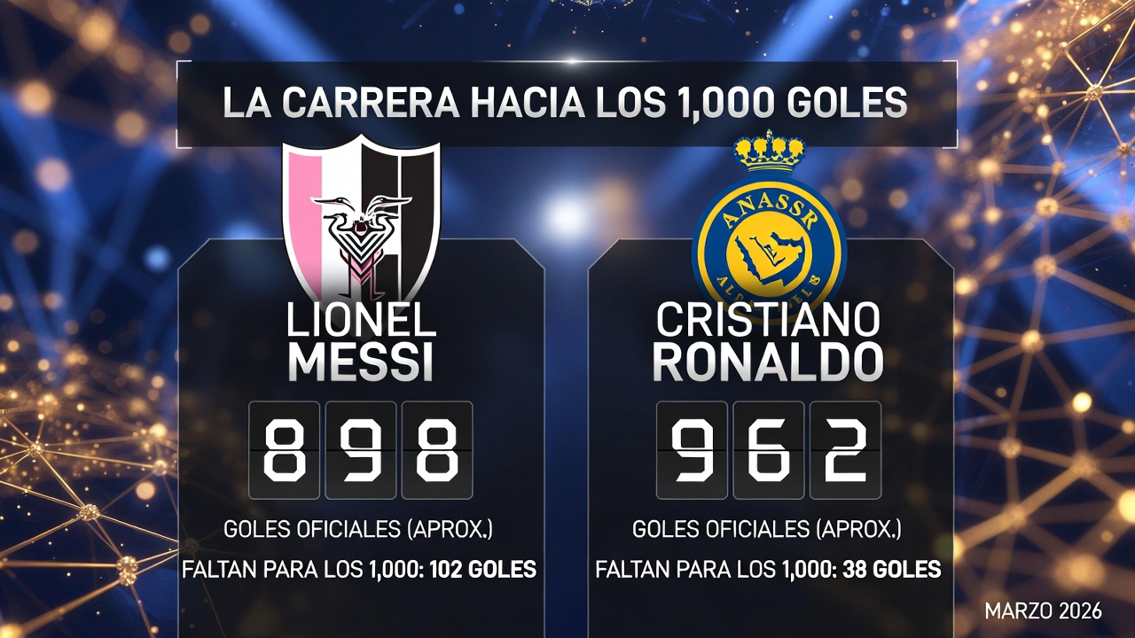 Objetivo 1.000: La batalla final entre Cristiano Ronaldo y Lionel Messi