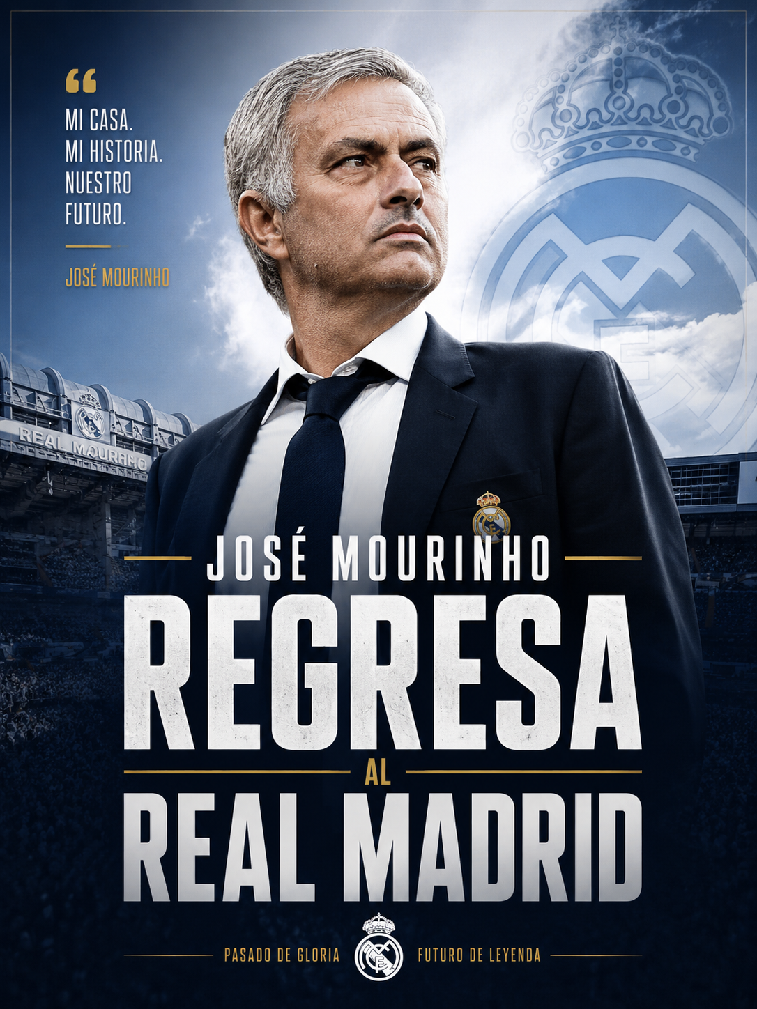 ¡Bombazo en el Bernabéu! El regreso de José Mourinho al Real Madrid entra en su fase final